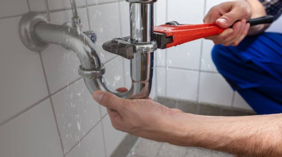Indoor tankless water heater installation in Pray, MT